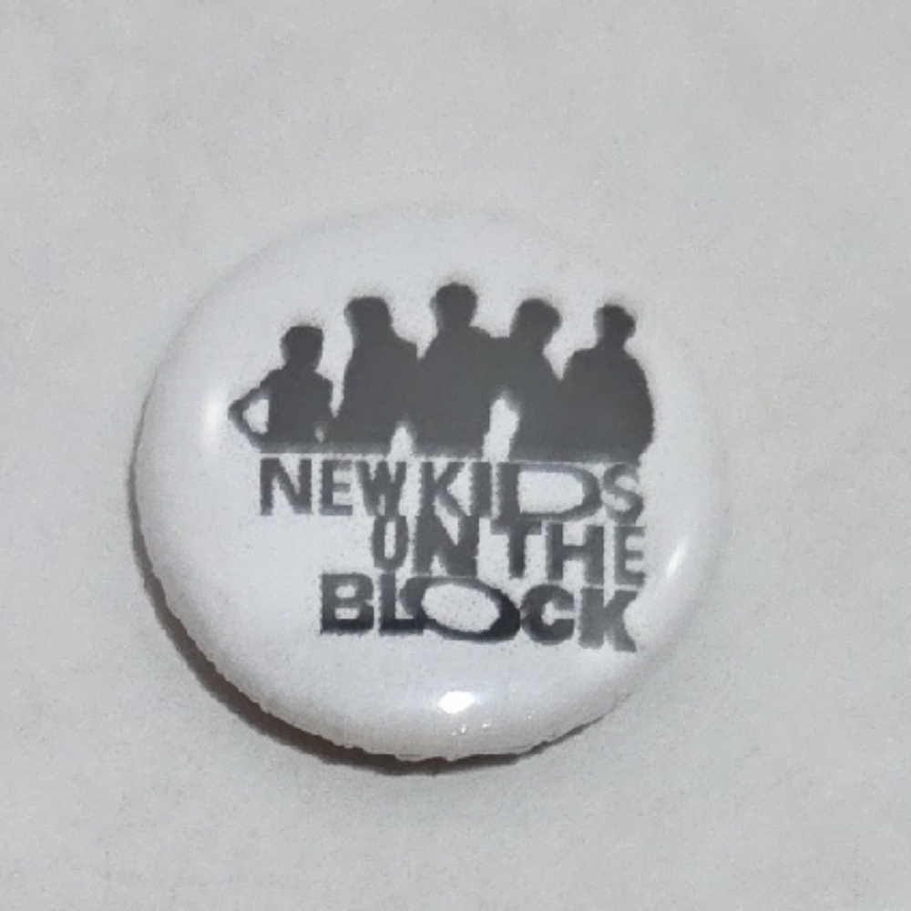 New Kids on the Block Small Button Pin